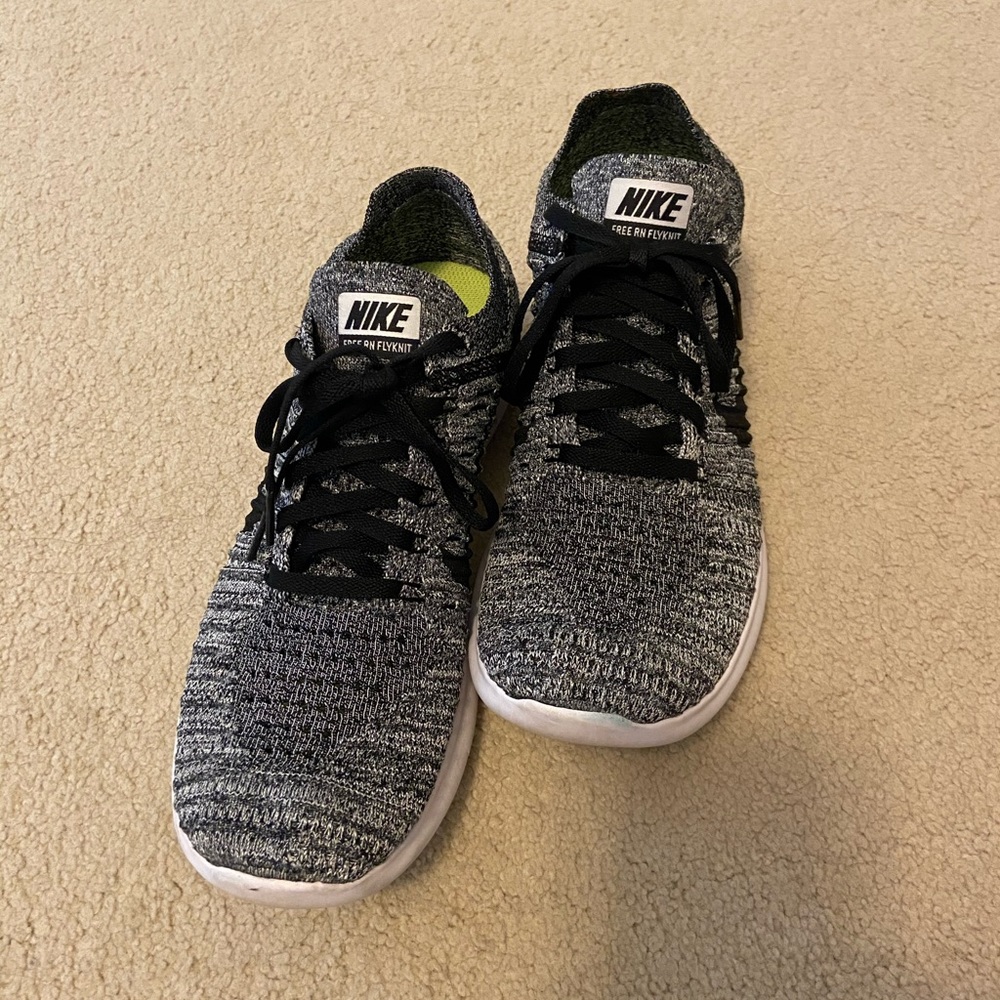 Nike women’s Free RN Flyknit running shoes.